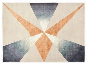 PINNACLE - Rectangular rug with geometric shapes _ Deirdre Dyson